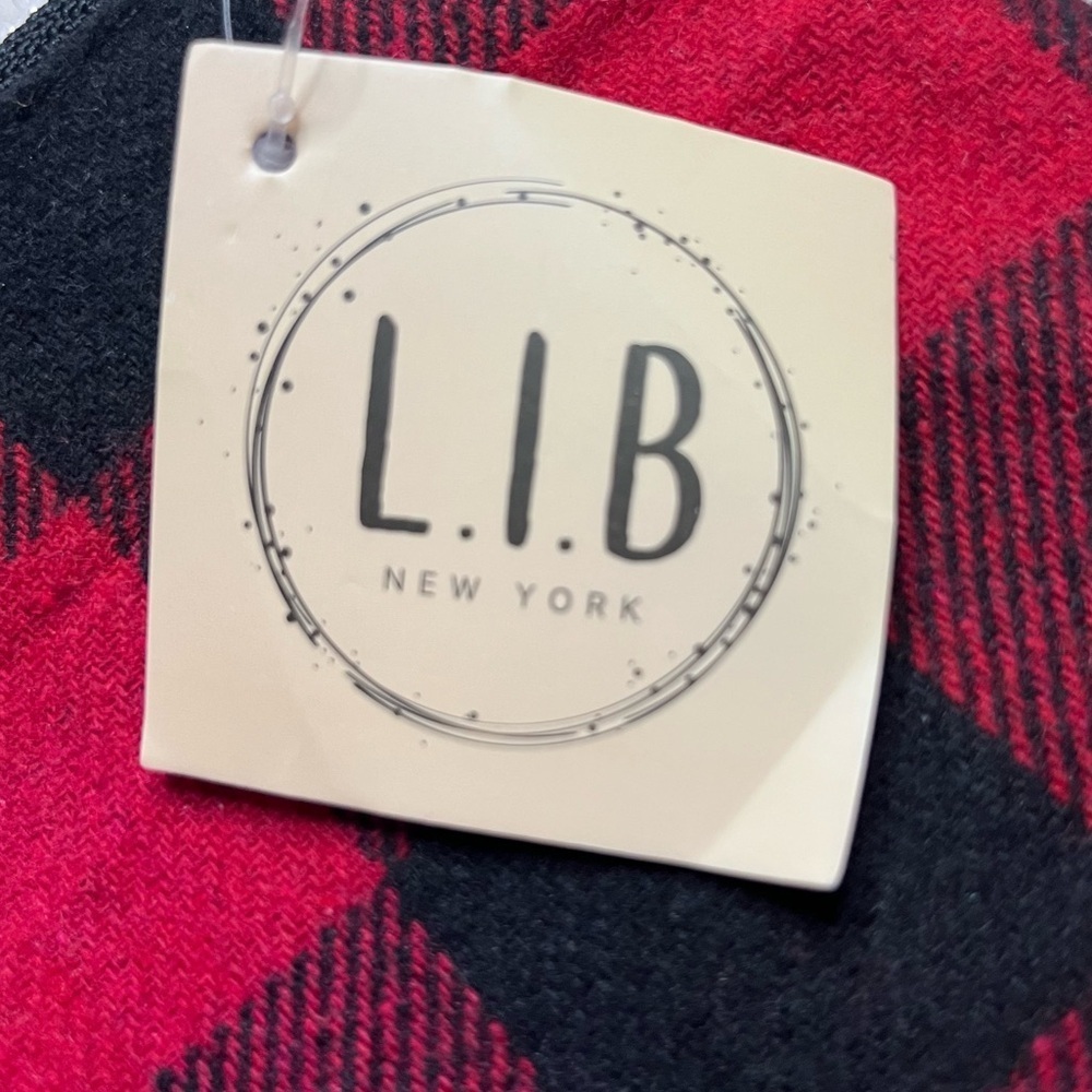 L.I.B New York Buffalo Plaid Clutch - Picture 7 of 8